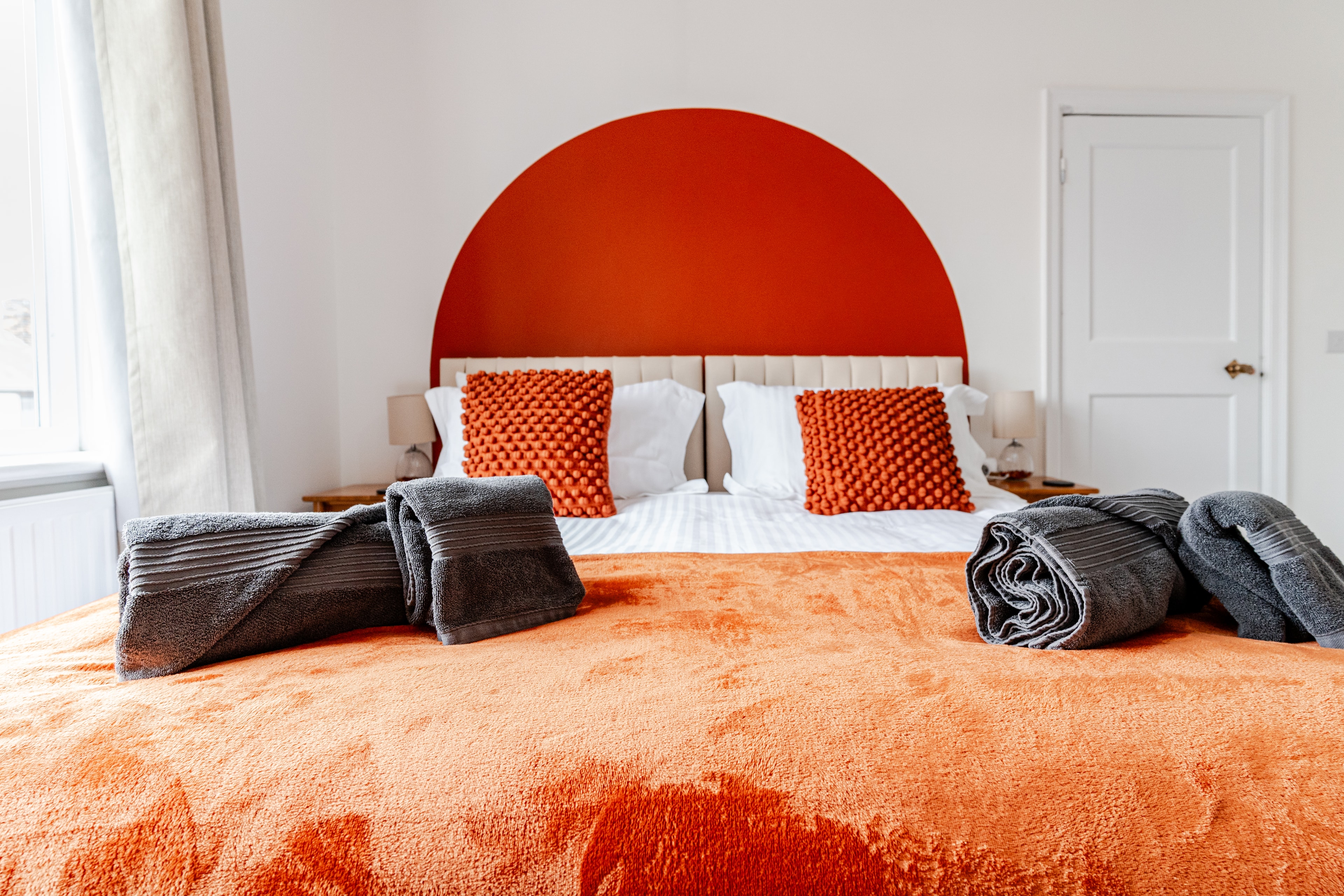 Bedroom 2 dressed as a superking
