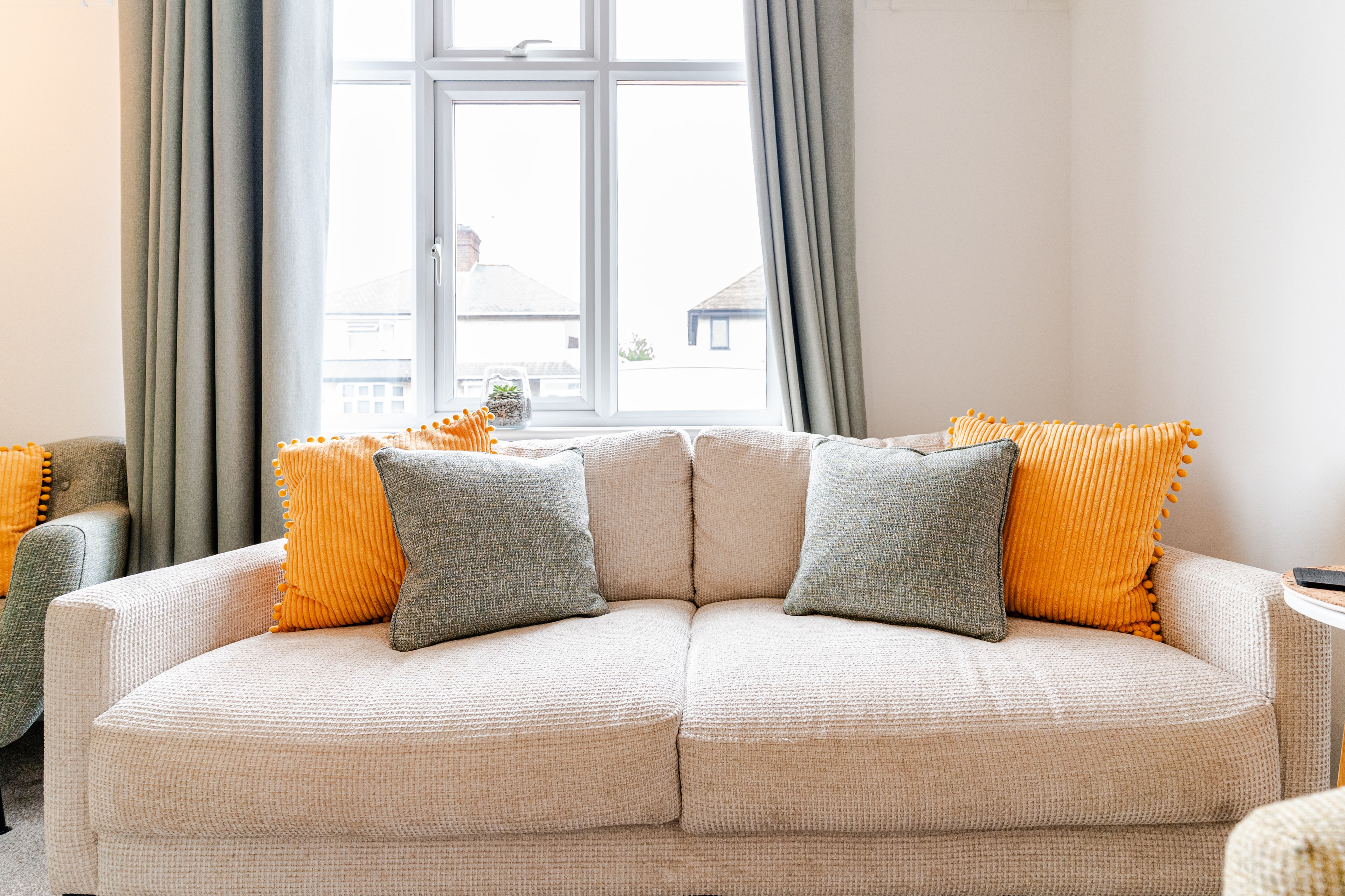 Comfortable sofa in the lounge